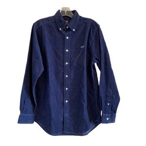 Vineyard Vines Dress Shirt Corduroy Slim Fit Tucker Shirt